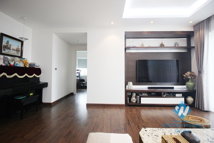 Three bedrooms apartment for rent in E building Ciputra, Ha Noi